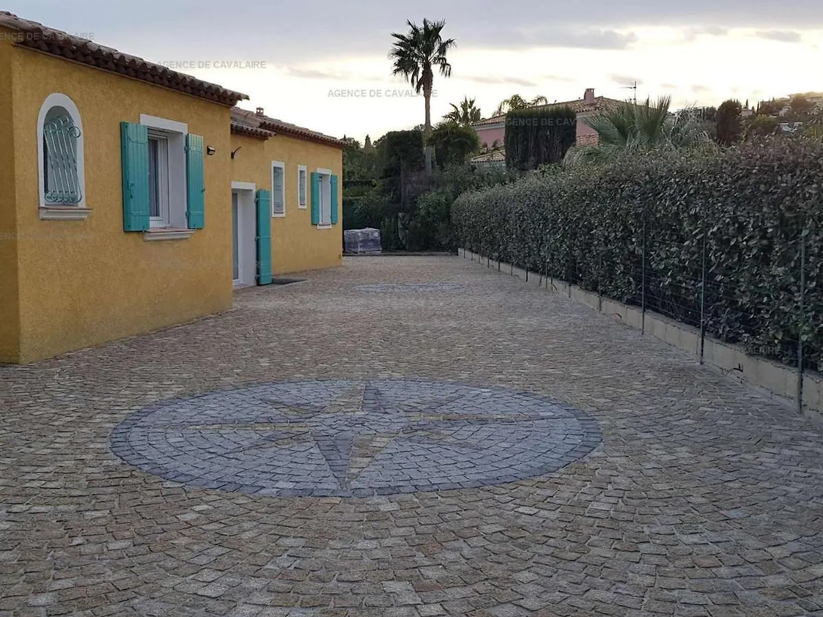 Lägenhet Appartement T3 Climatise Avec Jardin Et Terrasse A 200M De La Plage De Cavalaire - Fr-1-100-249 Frankrike